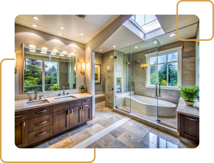 Bathroom clean image