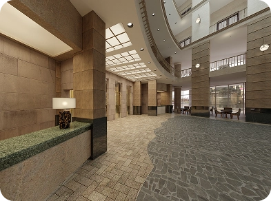 commercial clening inertial hotel lobby image